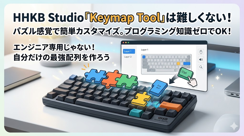 専用ツール「Keymap Tool」は設定が難しい？導入前に知っておくべき仕様 | HHKB Studio完全教本｜設定からトラブル解決までの全記録