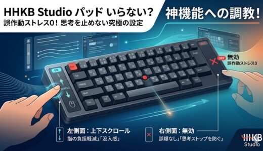 ジェスチャーパッドは誤作動する？いらないと言われる理由と真の実用性