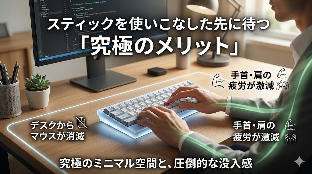 HHKB Studioのマウス機能(スティック)は疲れや使いにくさはどう?リアルな本音レビュー | HHKB Studio完全教本|設定から ...
